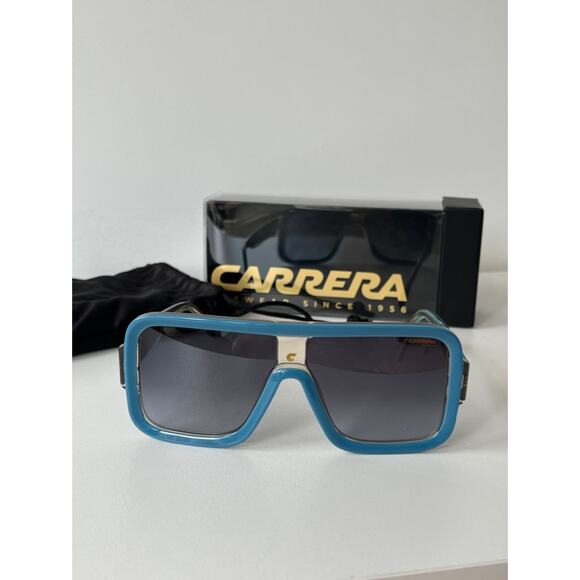 NEW Carrera Flaglab 14 Aviator Sunglasses in Blue - Picture 6 of 11